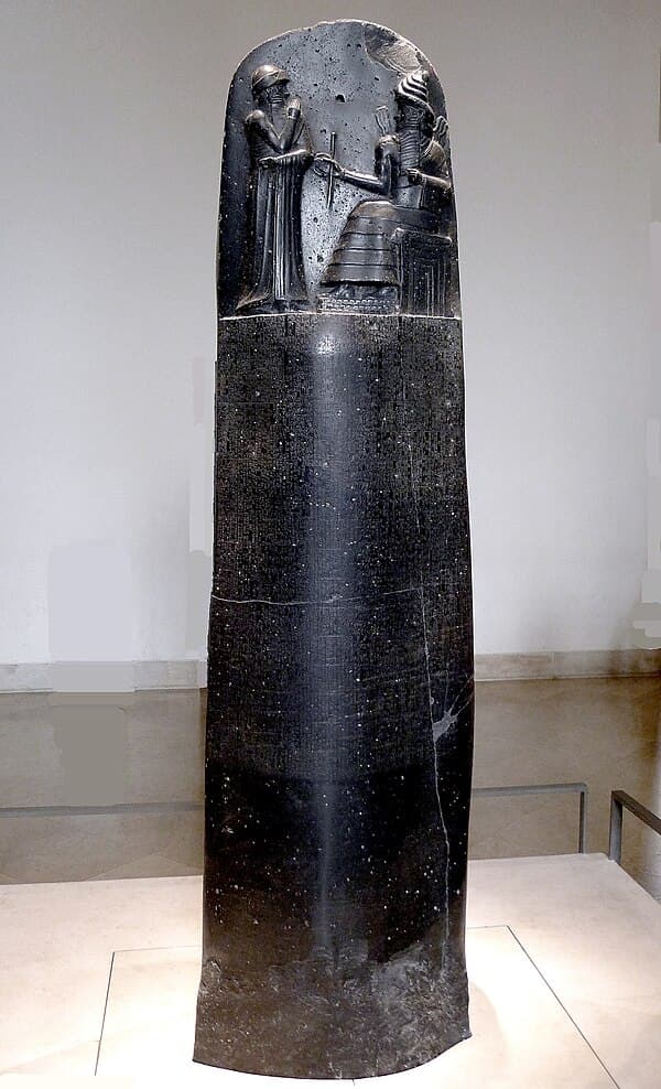 Stele del Codice di Hammurabi — Louvre