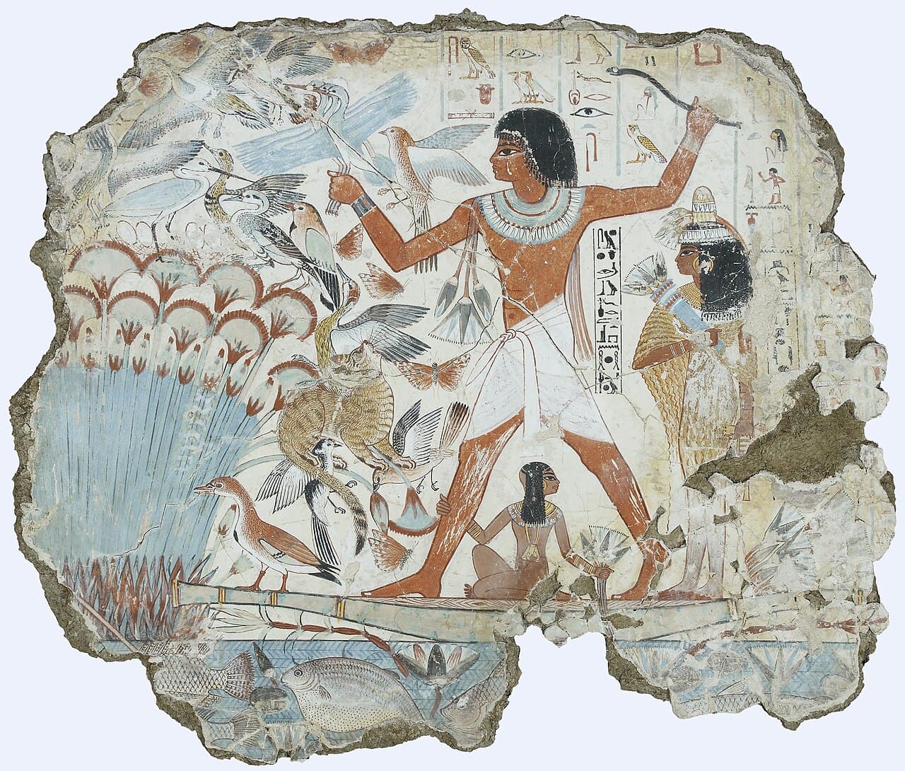 Affresco dalla tomba di Nebamun — British Museum